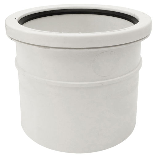 Picture of Brett Martin 110mm White Single Socket Pipe Connector