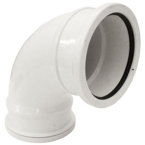Picture of Brett Martin 110mm White 92.5° Double Socket Bend