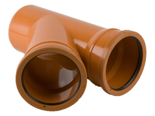 Picture of Brett Martin 110mm Underground Single Socket Junction 45°