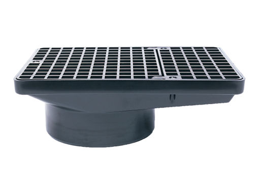 Picture of Brett Martin 110mm Rectangular Hopper & Grid