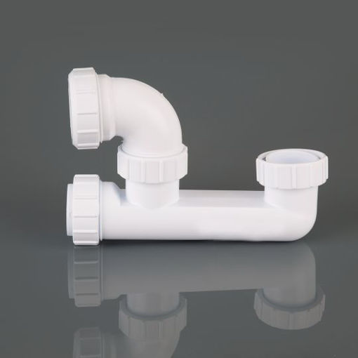 Picture of Brett Martin 40mm Bath & Shower Trap with 50mm Seal