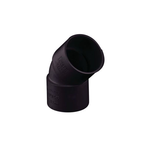 Picture of Brett Martin 40mm Black 135° Obtuse Bend