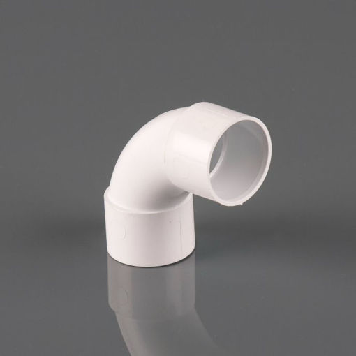 Picture of Brett Martin 50mm White 92.5° Swept Bend