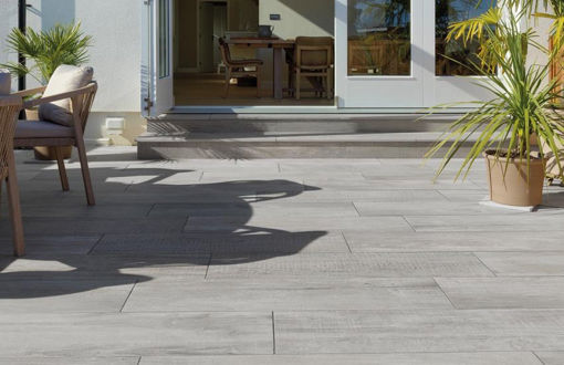 Picture of Pavestone Porcelain Paving Tile Deckwood Ash