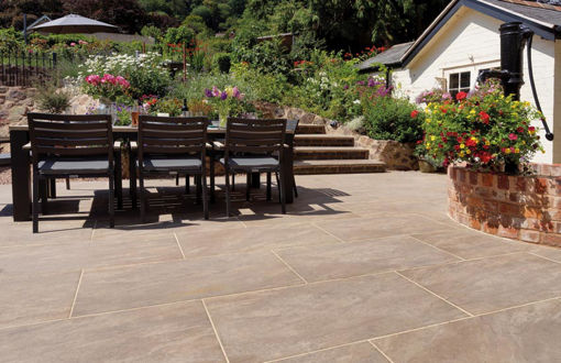 Picture of Pavestone Porcelain Paving Tile Dolomite Sunset