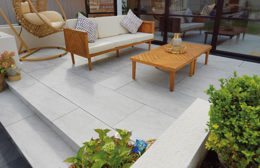 Picture of Pavestone Porcelain Paving Tile Dolomite White