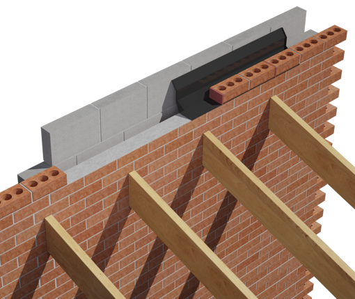 Picture of Timloc Inter-loc 2 Horizontal Cavity Tray 450mm - 2 Bricks