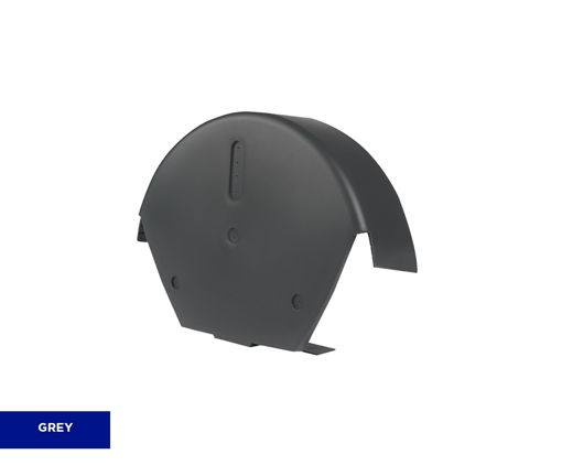 Picture of Timloc Universal Dry Fix Half Round Ridge End Cap Grey