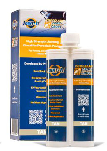 Picture of Joint-It Epoxy Porcelain Grout Tan