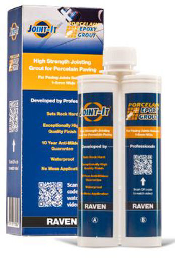 Picture of Joint-It Epoxy Porcelain Grout Raven