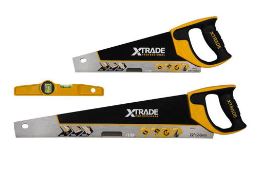 Picture of Xtrade PRO Handsaw & Level Set