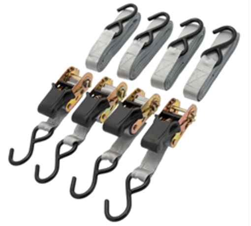 Picture of Xtrade Ratchet Straps with Hooks (Multi Pack)