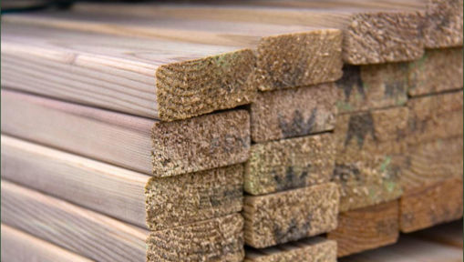 Picture of Green Treated Landscape Batten 